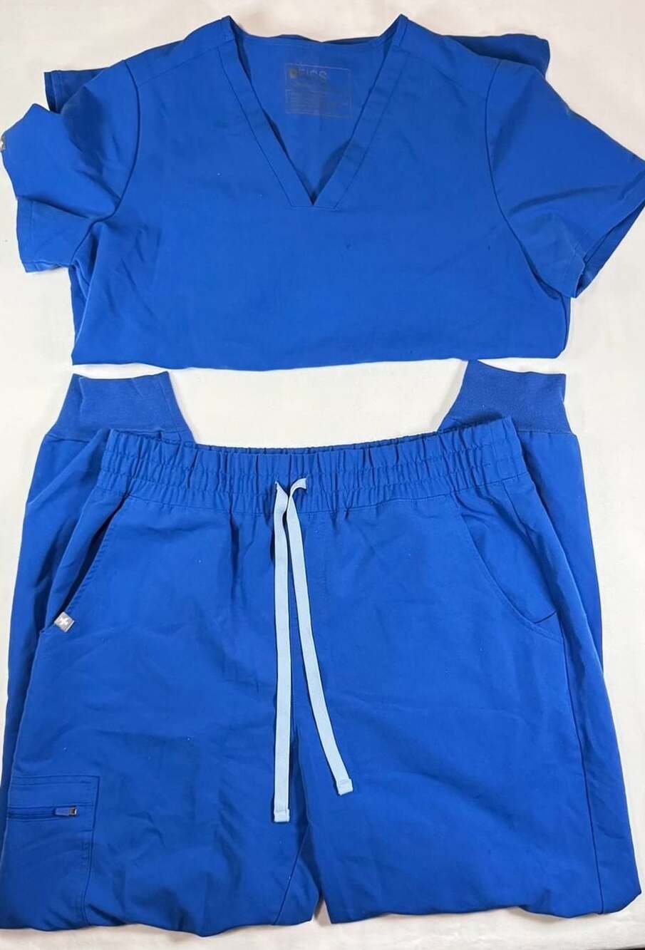 Figs Scrub Set Blue Technical Collection